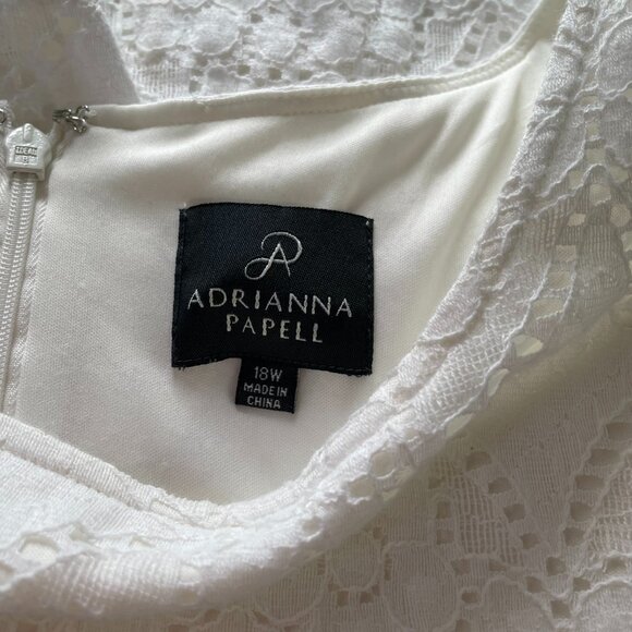 Adrianna Papell Dress Plus Size 18W - Picture 9 of 13